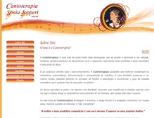 Tablet Screenshot of cantoterapia.com.br